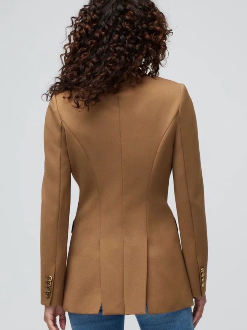 WHBM Structured 3-Button blazer - Picture 3 of 4